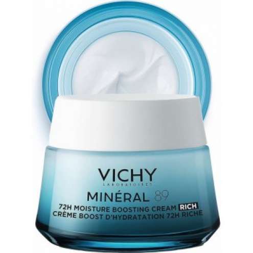 VICHY MINÉRAL 89 72h Moisture Boosting Cream RICH 50 ml